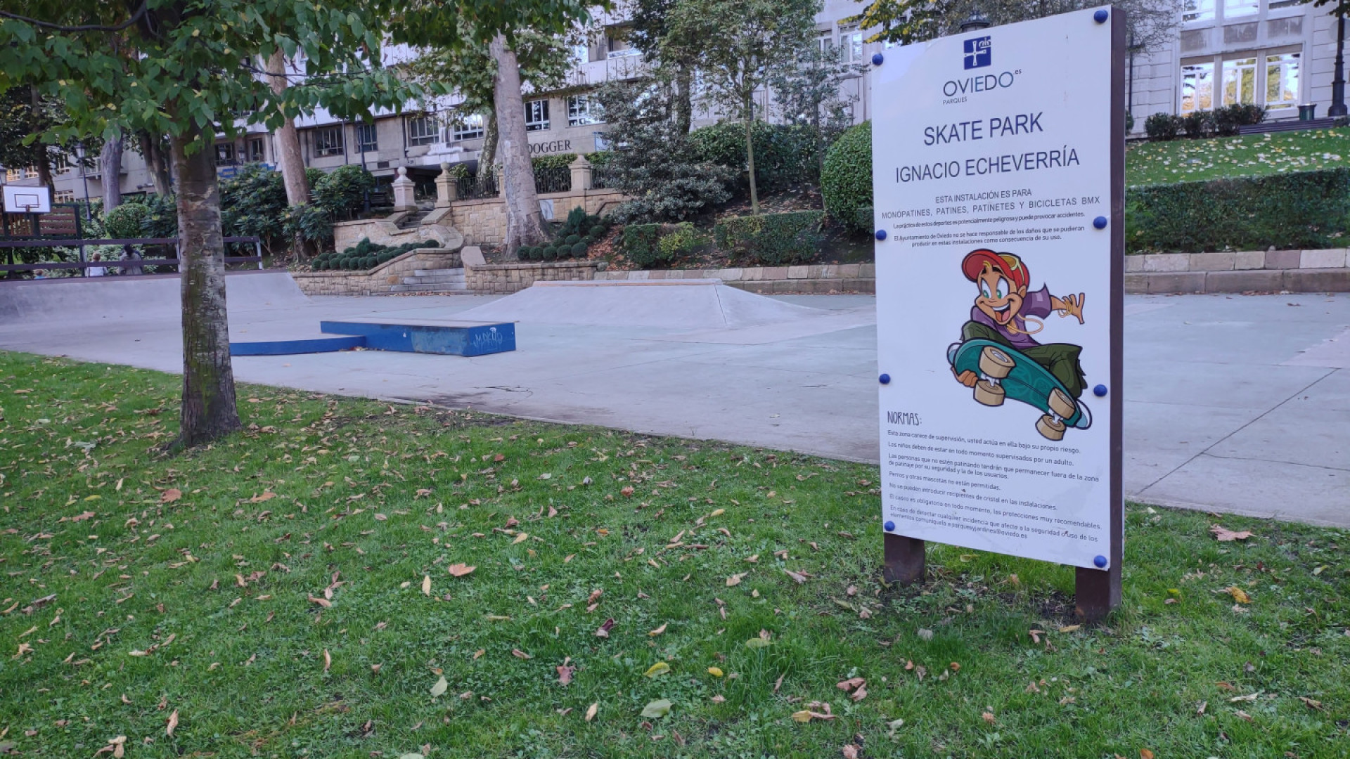 Skatepark Ignacio Echeverría Oviedo