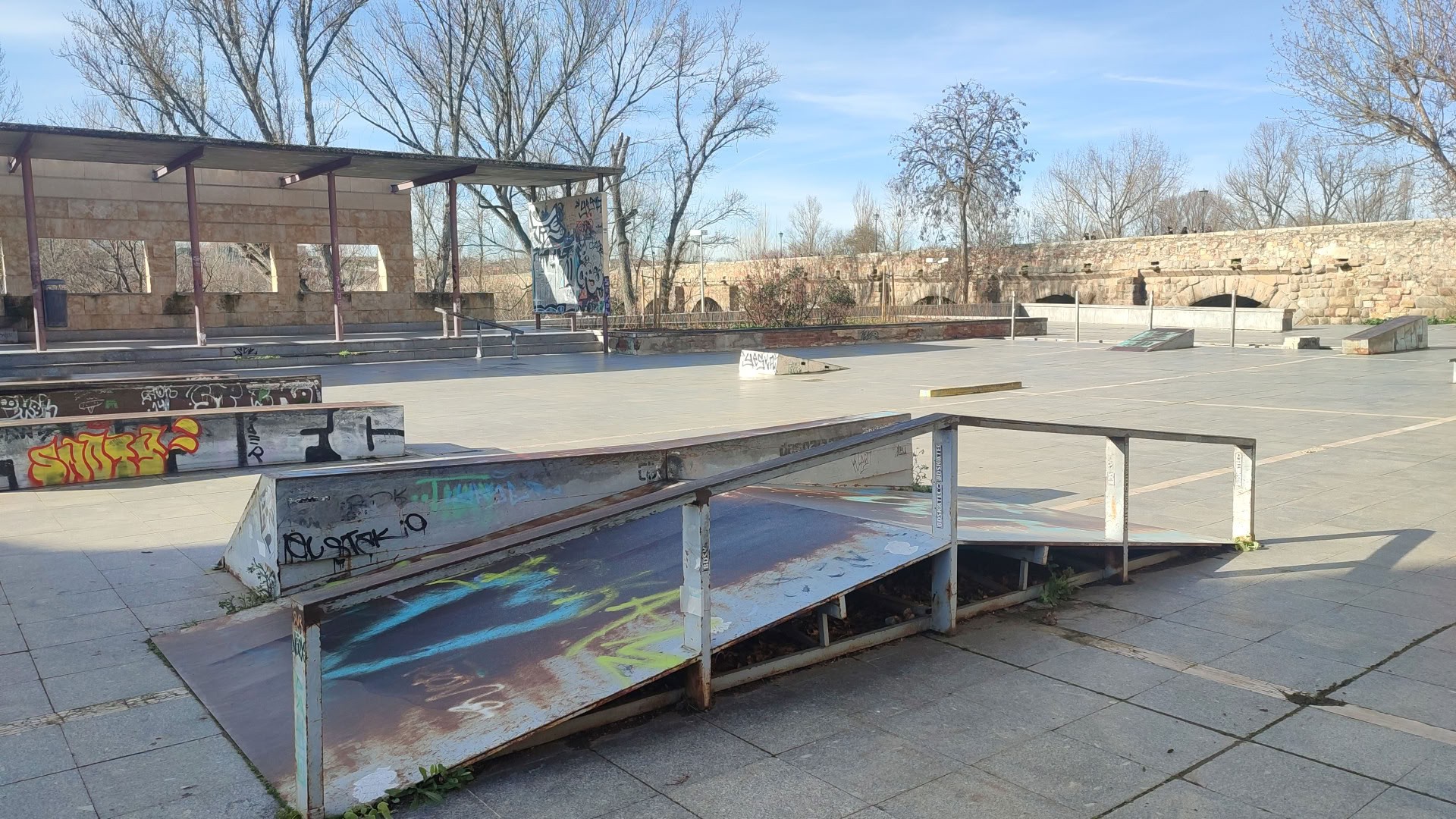 SkatePark Plaza de Santiago en Salamanca