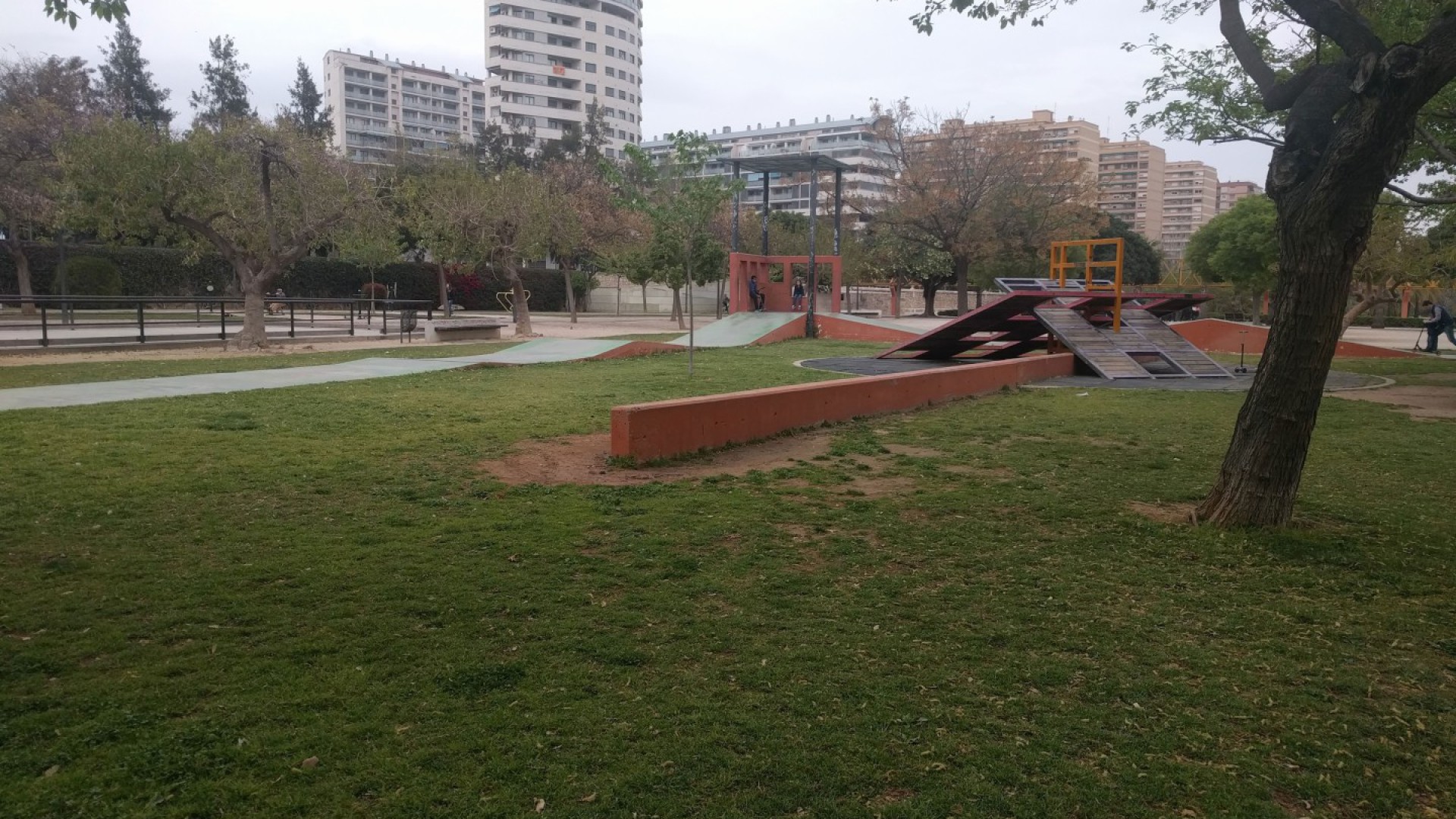 Zona de patinaje infantil